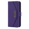 thumbnail image 7 of ELEHOLD Crossbody Wallet Case for iPhone 13 Pro Max 6.7" with Card Slots Hidden Make Up Mirror Magnetic Closure Detachable Shoulder Strap for Women Girls Elegant Purse Case,Purple, 7 of 7