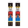 thumbnail image 4 of Christmas Nutcracker Banner Decorations Soldier Model Nutcracker Banners Outdoor Xmas Decor Nutcracker Hanging Sign Decor Banner for Door Porch Garden Yard, 11.8 x 70.8 in, 4 of 8