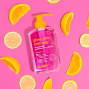 b.tan Glow Your Own Way Clear Self Tan Gel enriched with hyaluronic acid + vitamin c, no rinse required