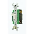 thumbnail image 3 of Leviton 03032-2WS Toggle Switch, 30 A, 120/277 VAC, Back and Side Terminal, Thermoplastic Housing Material, White, 3 of 4