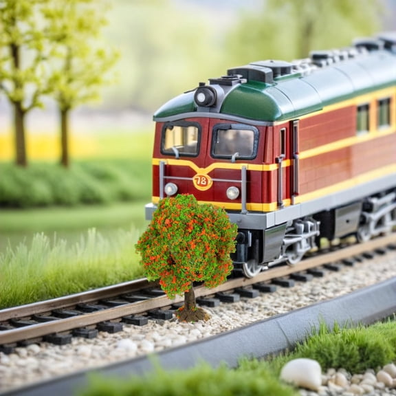 CTIRCHIU Model Tree Ornament for Scenic Railway and Sand Table Landscape Designs