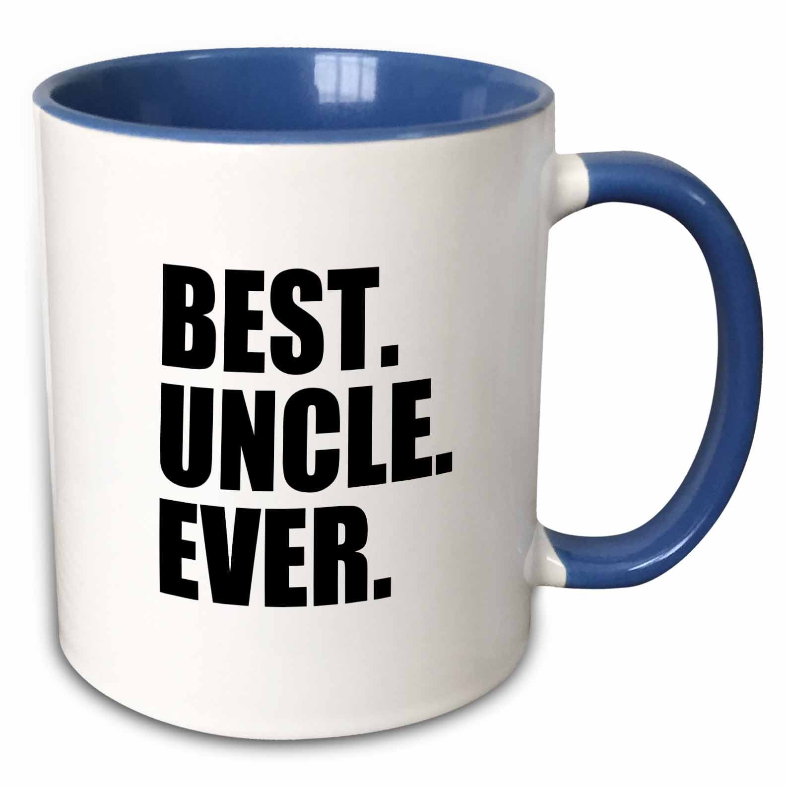 3dRose Best Uncle Ever Family gifts for relatives and