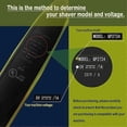 thumbnail image 2 of 2Pcs 5V 1A USB Shaver Charger Cord for QP2724 QP2834 QP1924 MG9520 Electric Shaver Trimmer Charger C, 2 of 5