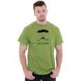thumbnail image 2 of Life Is Crap Short Sleeve T-Shirt Tees Tshirts Life is Crap Yoga Storm Funny Ironic Unlucky, 2 of 2