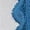 Dark blue, variant on Open Front Knit Cardigan Scalloped Open Front Cardigan Casual Ruffle Trim Short Sleeve Layering Top for Daily Wear Cardigan Sweater for Women
