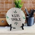thumbnail image 5 of Kids Table (5 x 5“) Circle Table Sign with Acrylic Stand | Wedding & Home Decor, 5 of 9