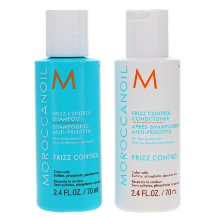 Moroccanoil Frizz Control Shampoo 2.4 oz & Frizz Control Conditioner 2.4 oz Combo Pack