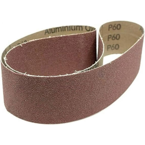 Benchmark Abrasives 2" x 36" Aluminum Oxide Sanding Belts for Grinding Deburring Polishing Rust Removal on Metal, Stainless Steel, Carbon Steel, Use with Belt Disc Sander (6 Pack) - (36 Grit)