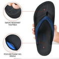 thumbnail image 2 of Aerothotic  Enhalus Women's Comfortable Thong Sandals 9 - Medium - Navy, 2 of 9