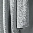 thumbnail image 3 of GAIAM Velvetloft Plush Blanket - Carved Texture, Ultra-Soft 100% Polyester -F/Q Charcoal, 3 of 4