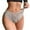 Gray, variant on HongQid Underwear for Women Low Rise Ribbed Hipster Breathable Soft Womens Bikini Panties Cheeky