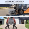 thumbnail image 5 of Portable Diesel Fuel Tank with 12V DC Fuel Transfer Pump,58 Gallon Fuel Tank with 11 GPM Auto Fueling Nozzle, 360° Swivel Connector and 13.1ft Delivery Hose, for Construction, Industry, and More, 5 of 9