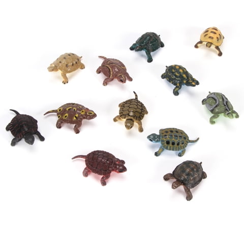 Kids' Toy Turtles: Miniature Plastic, 2 inches - Walmart.com - Walmart.com