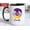 Black, variant on Pansy Personalized Mug Pansy Name Mug Pansy Coffee Cup Pansy Custom Gift for Her Pansy Flo