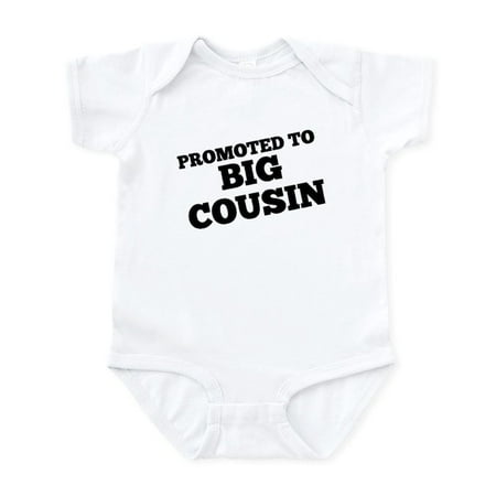 

CafePress - Promoted To Big Cousin Body Suit - Baby Light Bodysuit Size Newborn - 24 Months