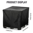thumbnail image 2 of Heavy Duty Tote Cover,Water Proof Protective Hood Garden Water Tank,Green 3,47.24x39.37x39.37 In, 2 of 8