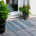 thumbnail image 6 of Addison Rugs Chantille Indoor/Outdoor Transitional Southwest Navy Washable Rectangle Rug, 1'8" x 2'6", 6 of 6