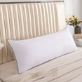 thumbnail image 2 of Specollect 1 Meter Flat Down Pillows Pillows for Sleeping King, Thin Hotel Pillow Fillings, Soft Bed Pillow for Stomach, Back Sleepers, Soft, 2 of 6