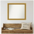 thumbnail image 4 of Amanti Art Custom Wall and Bathroom Mirror (28.75 x 31.75 in.), Townhouse Gold Frame, 4 of 6