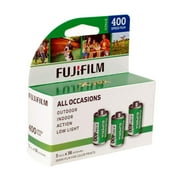 Fuji ISO 400 36 Exposures per Roll 35mm Film, 108 Exposures, 3 Pack