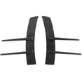 thumbnail image 1 of Divisor lateral de parachoques, Estilo de fibra de carbono desgaste adhesivo resistente al aleta delantera de parachoques 2pcs anti envejecimiento universal para la decoración dele, 1 of 7