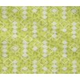 thumbnail image 4 of oneOone Cotton Flex Lime Green Fabric Leaves & Floral Geometric Sewing Material Print Fabric By The Yard 40 Inch Wide, 4 of 4