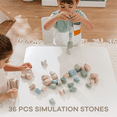 thumbnail image 6 of Comfy Cubs Stacking Blocks for Toddlers 36 Pieces - Educational Wooden Blocks Toddler Toys Set, 6 of 8