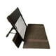 thumbnail image 1 of Silla de playa plegable con respaldo, cómoda silla de piso, ligera y resistente al desgaste. Marrón, 1 of 9