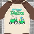 thumbnail image 4 of Inktastic My First Easter Bunny and Tractor Boys or Girls Long Sleeve Baby Bodysuit, 4 of 5