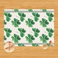 thumbnail image 5 of TanSiDing St Patrick's Day Green Drying Mat for Kitchen Counter Watercolor St Patricks Day Dish Drying Mats Spring Absorbent Reversible Dish Drainer Rack Mat Dish Pad 42*32cm, 5 of 7