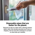 thumbnail image 2 of EvaClean Disposable Dry Surface Wipes - Pack of Eight 110-Count Rolls - 880 Dry 9" x 7.5" Mega Wipes for Multi-Surface & Hand Cleaning, 2 of 5