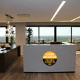 thumbnail image 3 of Koyal Wholesale Restaurant Social Distancing Clean And Sanitized, This Table Is Ready To Use Business Signs, 50-Pack, 3 of 5