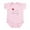 Petal Pink, variant on CafePress - Ladybug Lucy Infant Bodysuit - Baby Light Bodysuit, Size Newborn - 24 Months