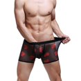 thumbnail image 2 of Camiseta sin mangas con estampado de corazones para hombre, camiseta interior con espalda para gimnasio muscular, chalecos XXL Zulema Mens Underwear, 2 of 7
