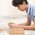 thumbnail image 4 of Minkissy Wooden Pegs For Pegboard Nuts And Bolt Board For Hand Exercise Board 1Pcs, 4 of 6