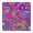 White-633, variant on Tablecloth Vintage Paisley Boho Design Waterproof Squre Cover with Elastic Edges and Durable Backing