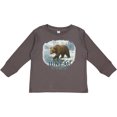 thumbnail image 3 of Inktastic Juneau Alaska Bear Scenic Wilderness Boys or Girls Long Sleeve Toddler T-Shirt, 3 of 5