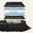 thumbnail image 2 of Chew Proof Indestructible Dog Bed - Durable Dog Bed for Aggressive Chewers, Machine Washable & Waterproof Indoor Outdoor Crate Pad, Tough Kennel Pad for Large Dogs (X-Large (28"x47")), 2 of 6