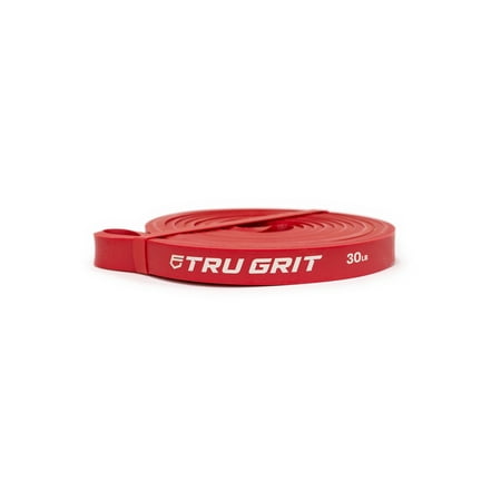 Tru Grit Fitness Power Training Band Red 30