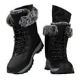 thumbnail image 3 of Winter Outdoor Boots for Women - Thickened Warm Ski Footwear for Cold Weather Activities, 3 of 9