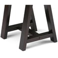 thumbnail image 4 of Simpli Home Console de Chevalet en Marron Foncé, 4 of 5