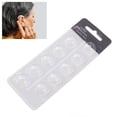 thumbnail image 1 of 10pcs  Domes,Double Vent Bass Dome Accessory Single Layer Double Vent Silicone Replacement Domes for MiniFit Transparent  Ear Tips Replacement Resound, 1 of 7