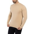 thumbnail image 4 of X RAY JEANS Mens Mock Neck Sweater Pullover, Oatmeal, XL, 4 of 10