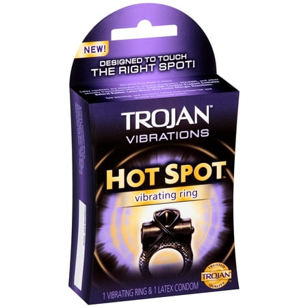 Trojanâ¢ Vibrations Hot Spot Vibrating Ring (Best Sexy Toys For Men)