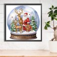 thumbnail image 1 of Pintura de diamante 5D DIY parcial con forma especial, kit de decoración de cristal de Navidad FLhrweasw Nuevo, 1 of 9