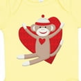 thumbnail image 4 of Inktastic Hug Sock Monkey Boys or Girls Baby Bodysuit, 4 of 5