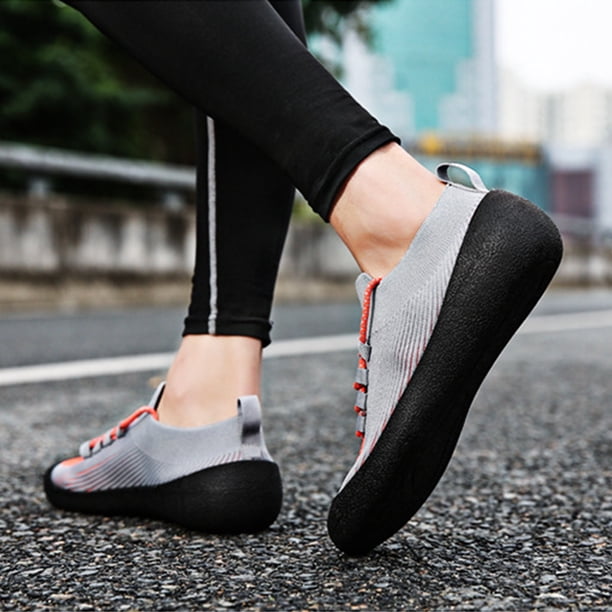 Zapatillas Casual Zapatos Al Aire Libre Antideslizante Gimnasio Ejercicio para Hombres Mujeres (43) Gris DQrwqpou Tenis De Mujer Tenis De Hombre