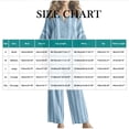thumbnail image 3 of Women Summer Sets Ndbuld Women’s Fashion Pinstripe V- Neck Short Sleeve Elastic Waist Pocket Long Pants Sets Green L, 3 of 5