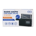 thumbnail image 3 of Radio Portátil Am y FM Bluetooth, Utiliza 2 Pilas AA, con Bocina Altavoz, con Antena Ajustable con Banda Panel Solar, 3 of 3