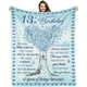 thumbnail image 1 of LHSHID Birthday Gifts for 13 Year Old Girls 13th Birthday Decorations for Girls Daughter Granddaughter Sister 13 Year Old Girl Gifts Ideas for 13 + Year Old Girl Blanket 40"x50", 1 of 7